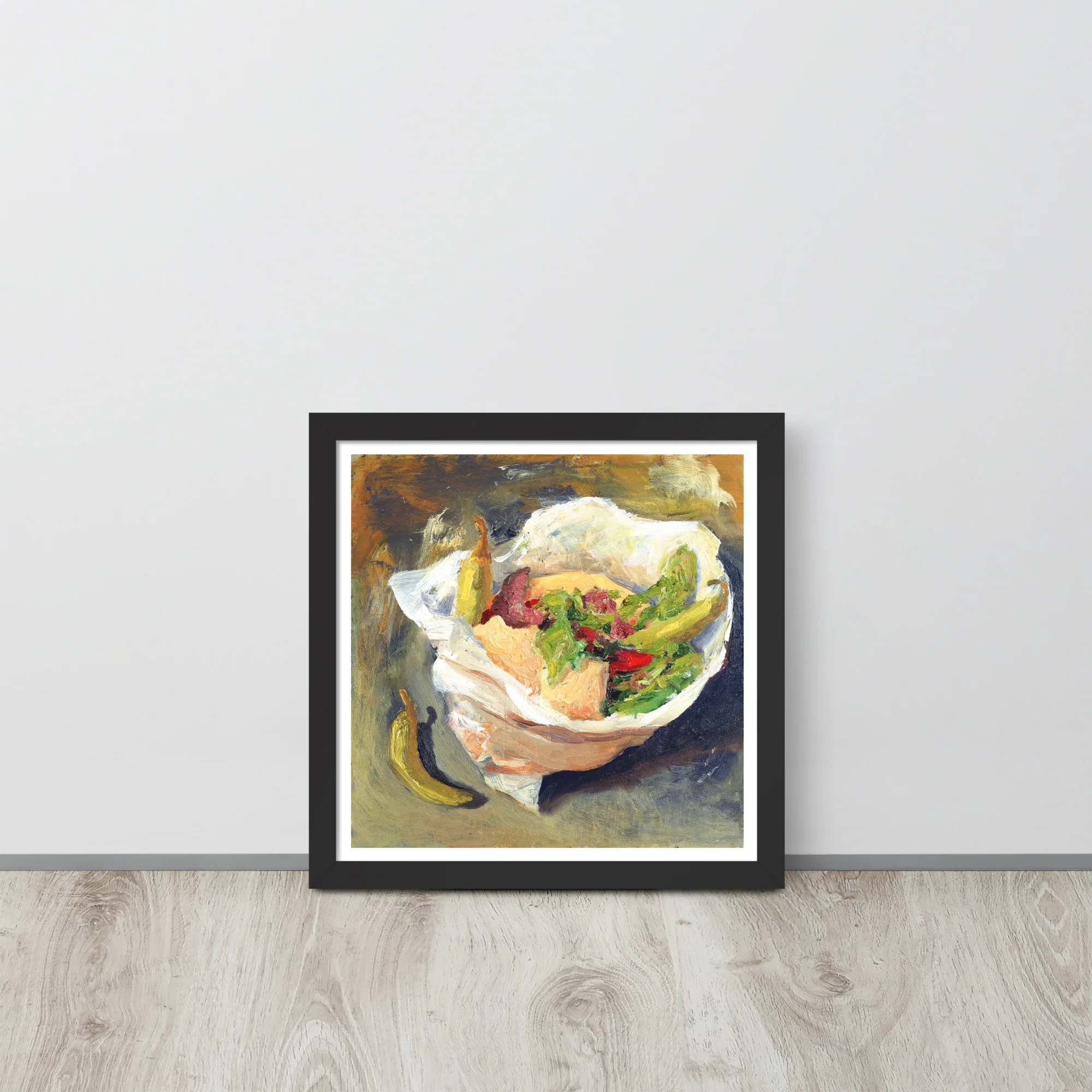 Kebab with three pepperoni - Framed poster - Image 3
