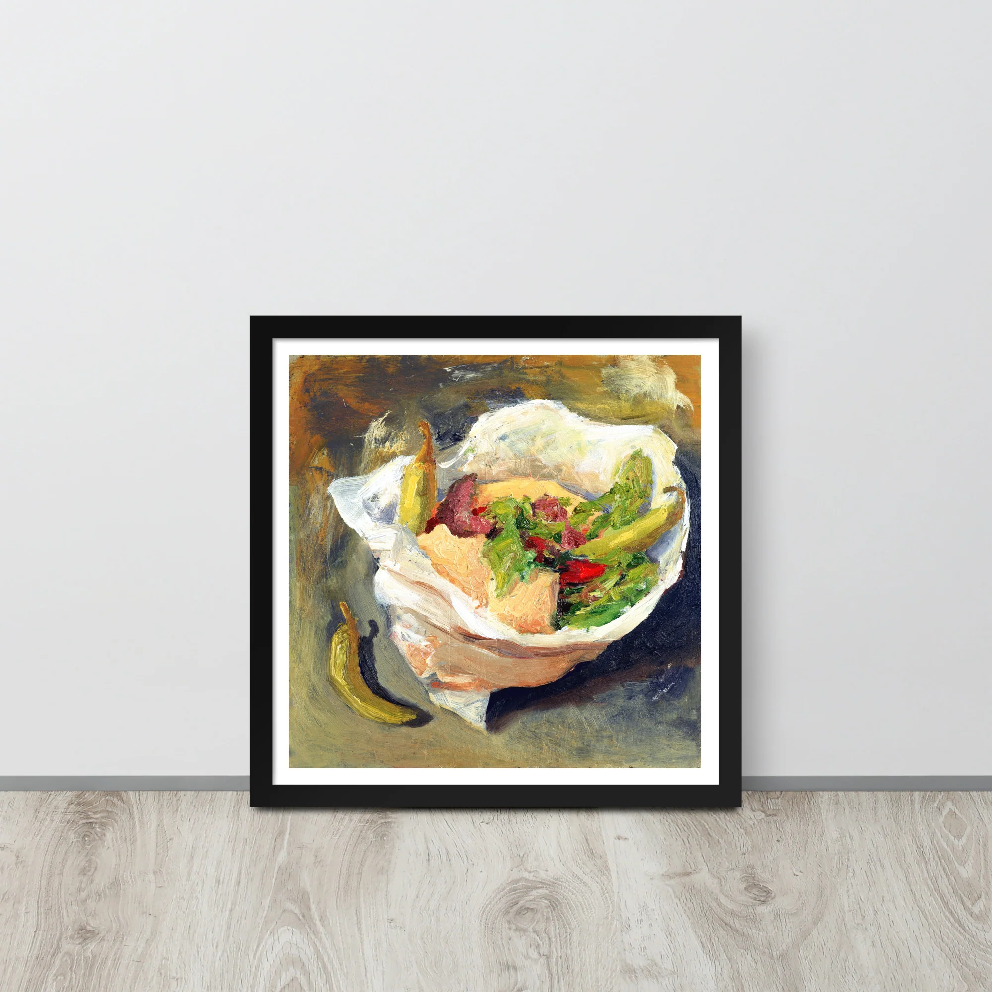 Kebab with three pepperoni - Framed poster - Image 4
