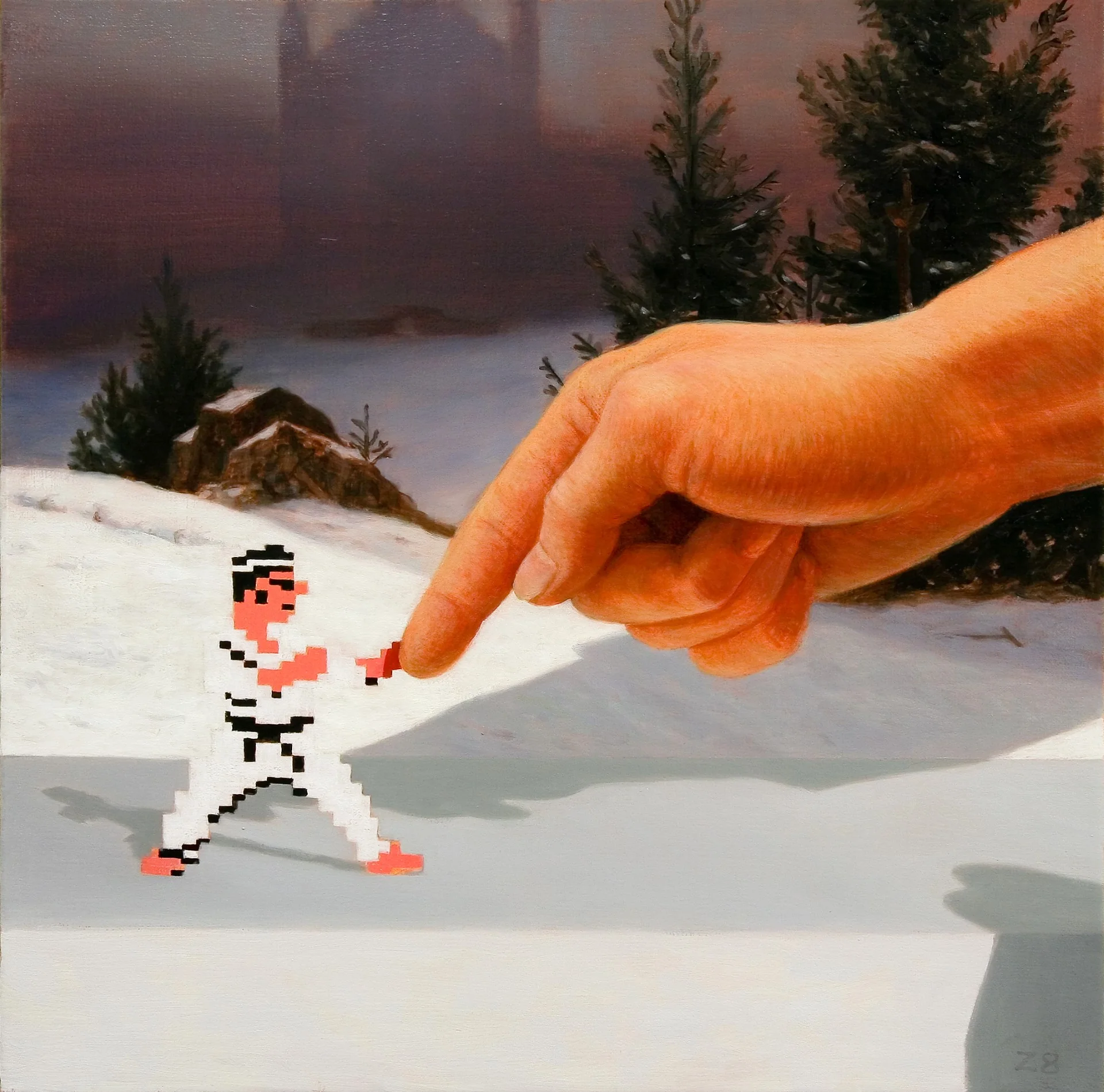 The original Minecraft paintings - prints and posters