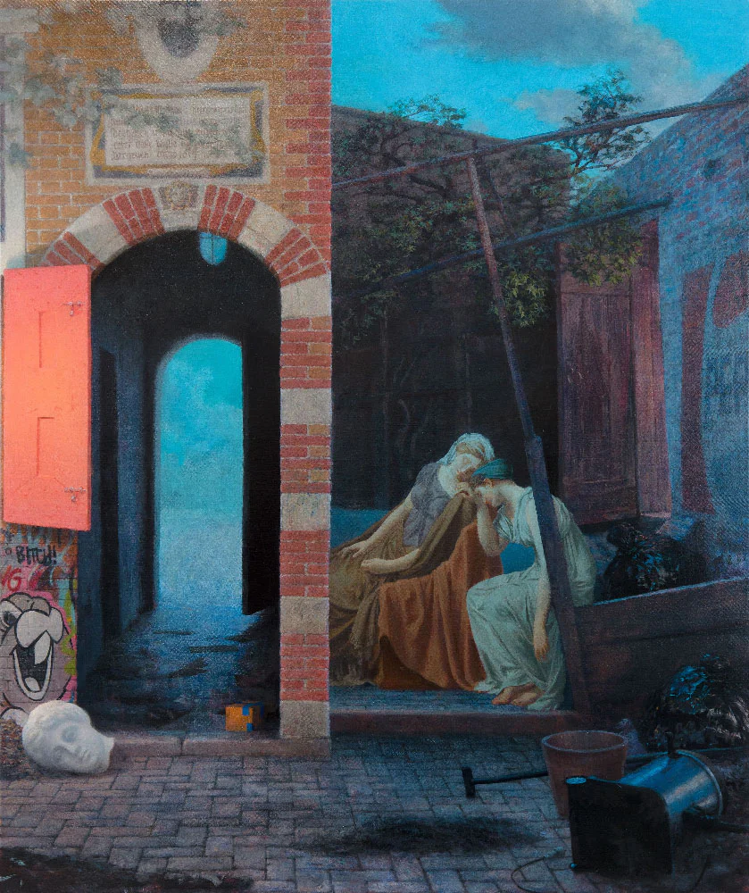 The backyard - Zetterstrand - Premium Luster Photo Paper Poster